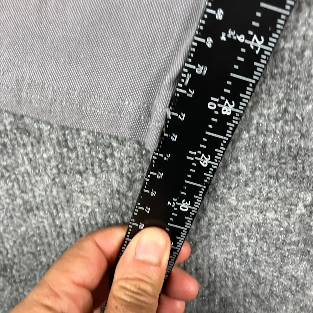 Hype Pants Womens Size 9 Gray Skinny Casual Stretch Mid‎ Rise Modern Basic Soft